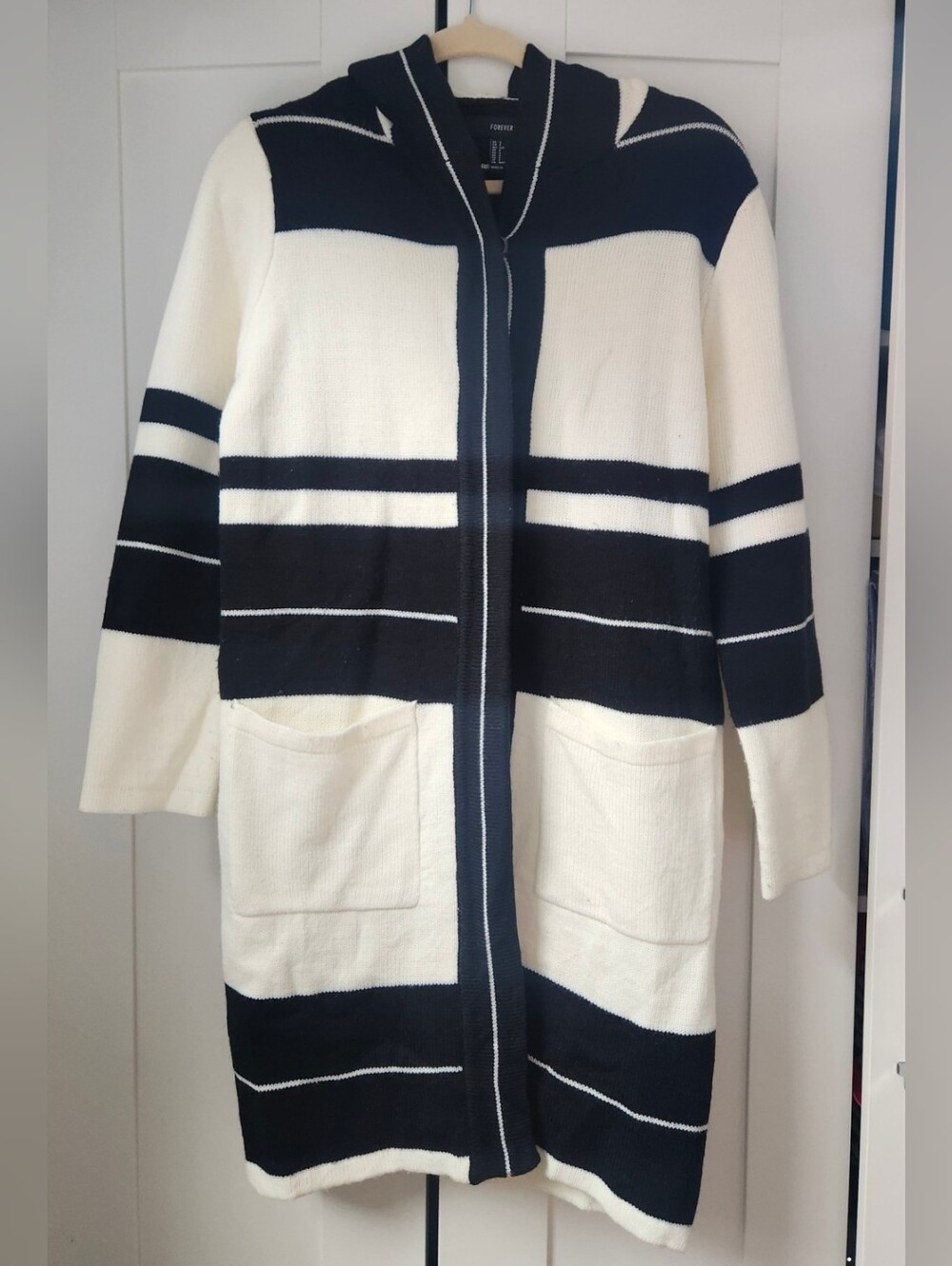 Forever 21 Hooded Knit Jacket